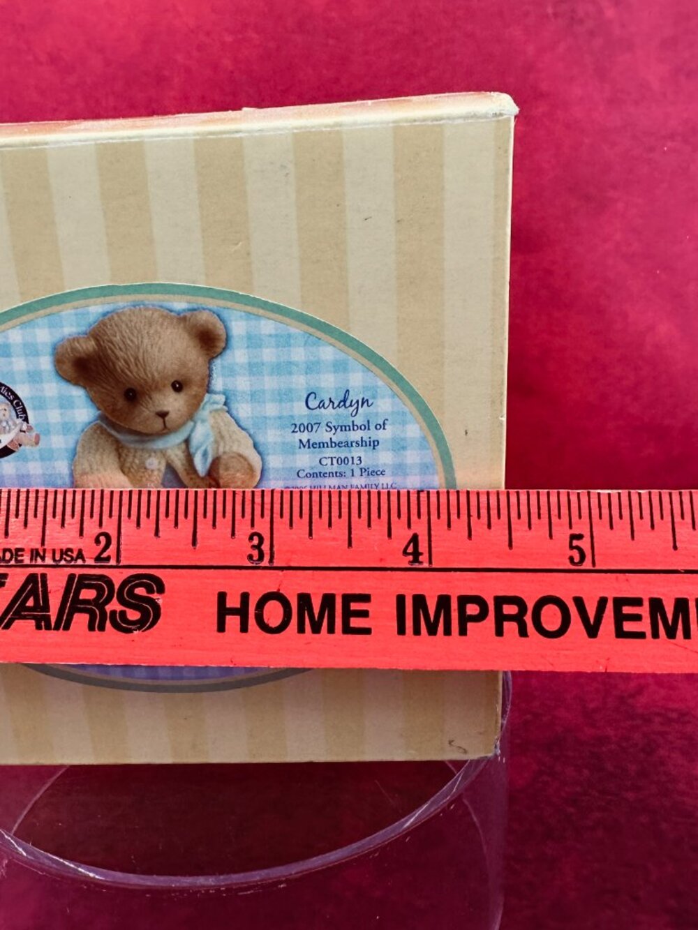 ENESCO Cherished Teddies "Cardyn" 2007 Symbol of Membership #CT0013 - Picture 8 of 9